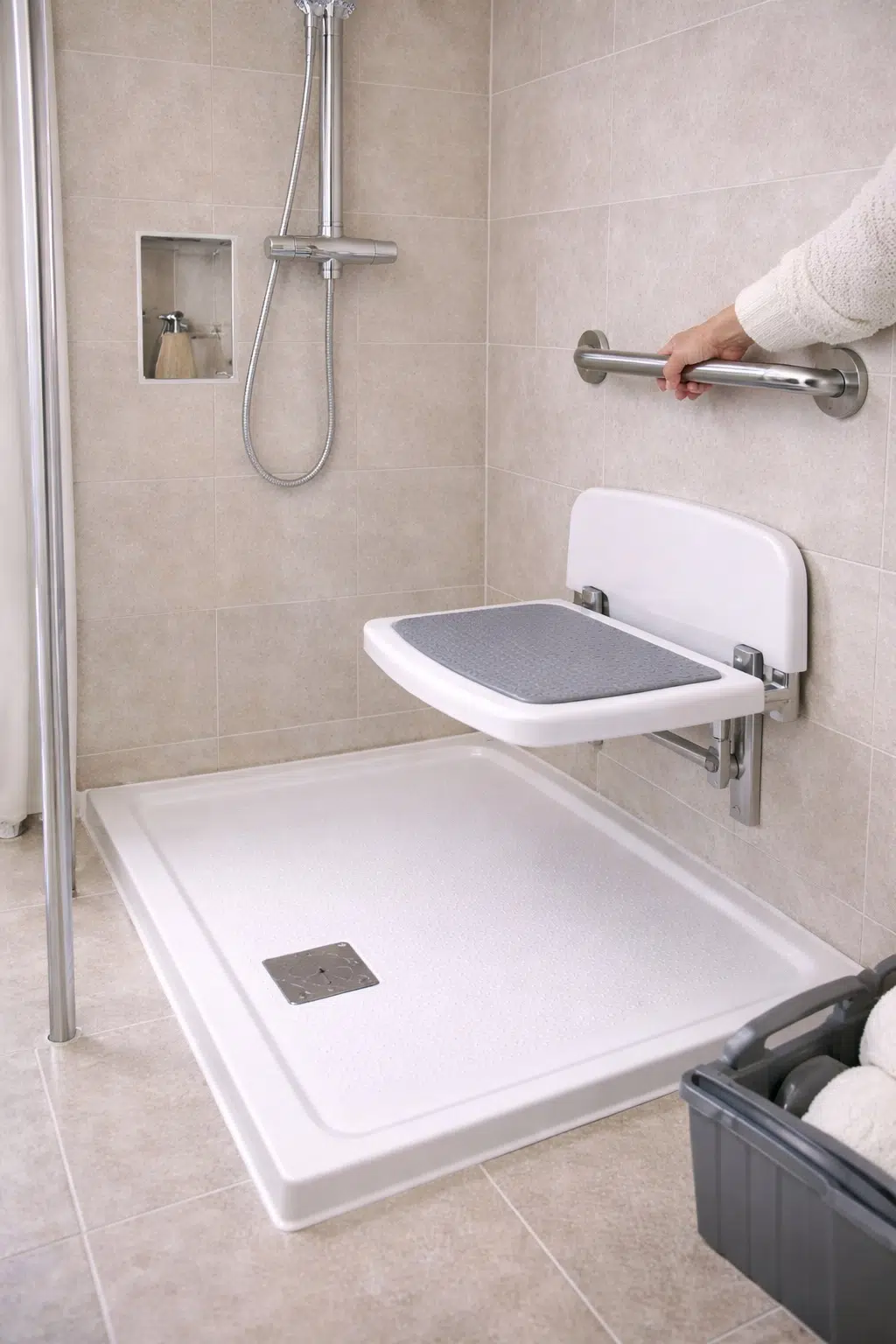 Cambio de Bañera por ducha en Huelva 5 plato de ducha accesible en huelva